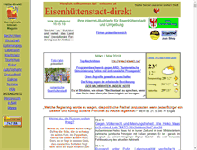 Tablet Screenshot of eisenhuettenstadt-direkt.de